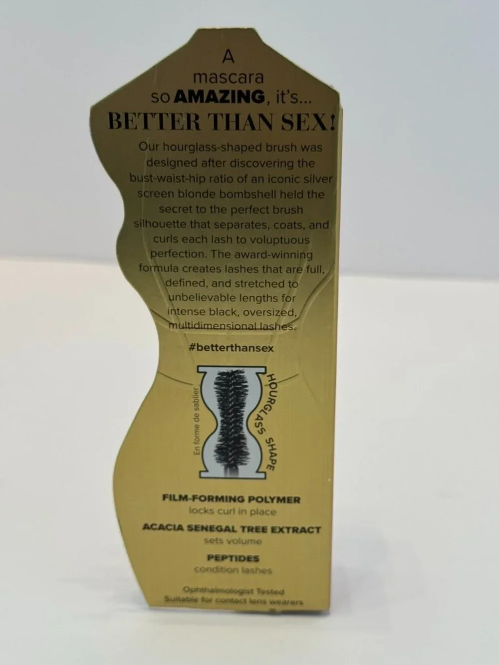 Too Faced Better Than Sex Mascara - Full Size Black Voluptuous Volume Lash NIB